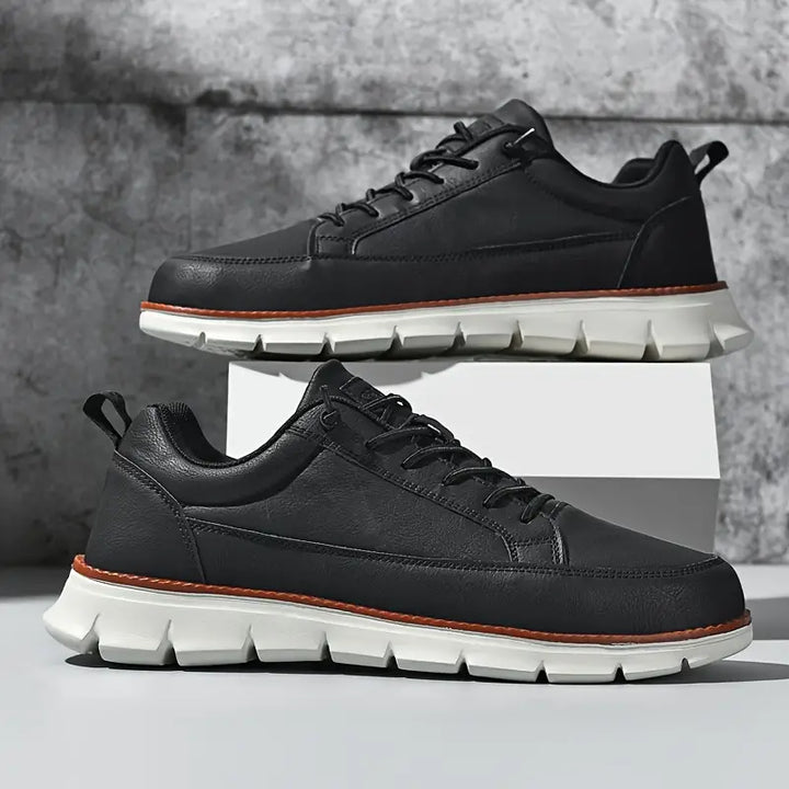 Men's casual low-top shoes. Experience everyday comfort and stylish versatility with these walking sneakers.