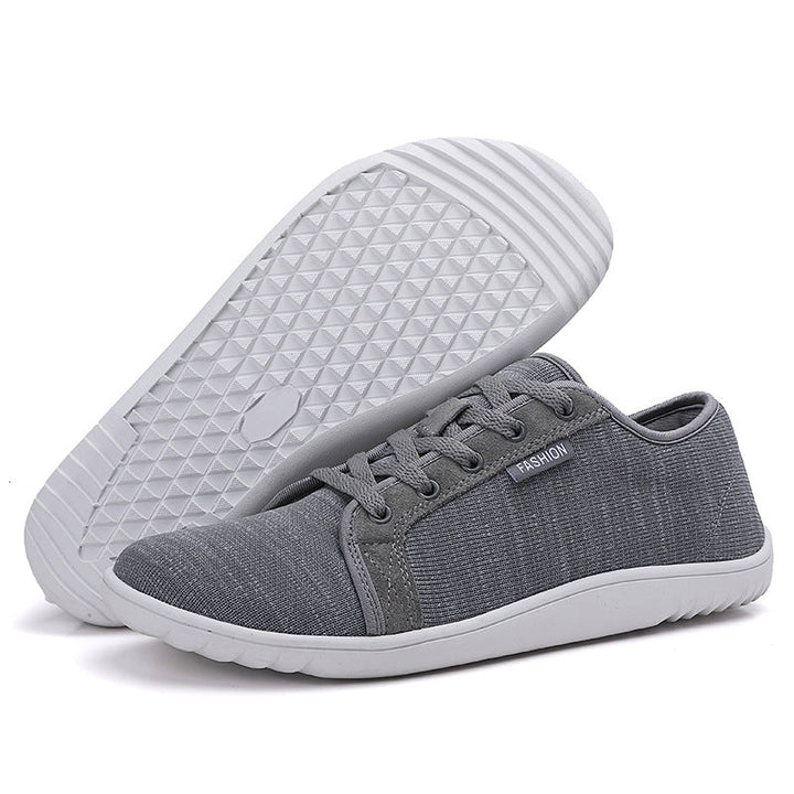 New zero-drop wide casual shoes, unisex design for natural walking. Lightweight & supportive footwear for all-day comfort.