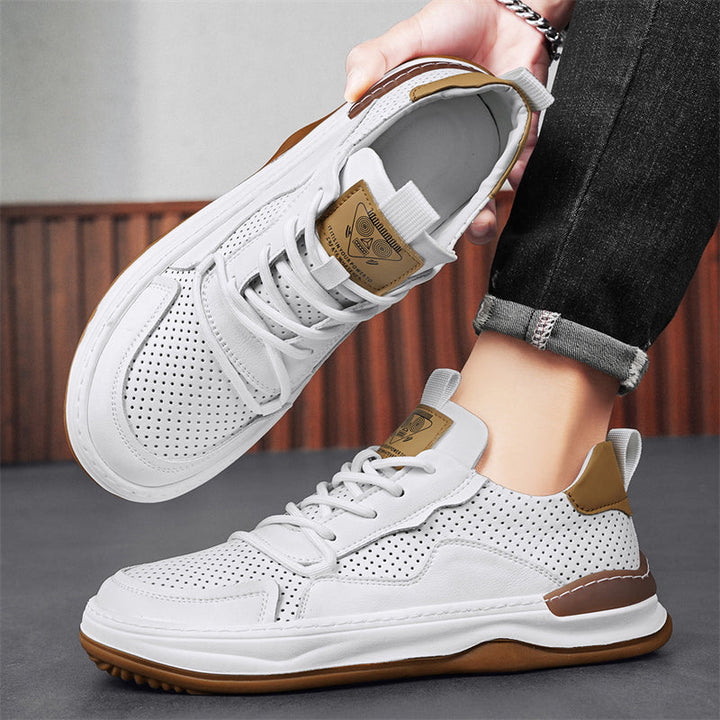 Versatile men's sneakers. Comfortable lace-up footwear, ideal for everyday style and long walks.