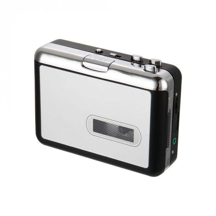 Cassette tape to USB converter for digitizing old audio tapes, creating a digital MP3 archive. Multi-functional.