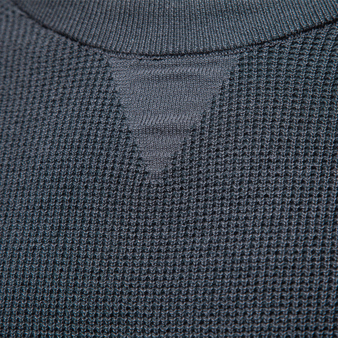 Relaxed fit men's Verona Waffle Knit Sweater, ideal for comfortable, stylish daily wear.