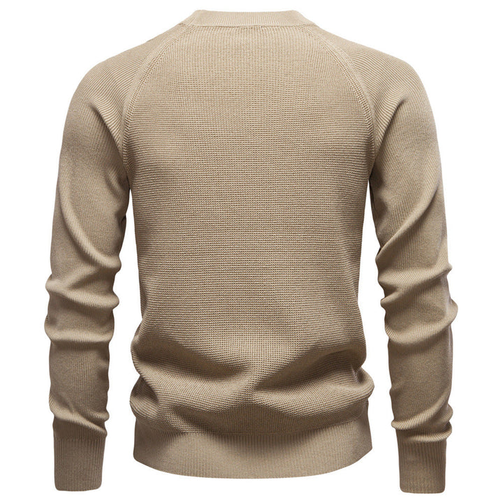 Men's comfortable Verona Waffle Knit Sweater, designed for effortless everyday style.