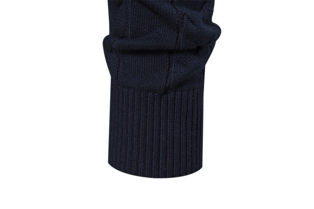 Versatile men's Bergen half-zip sweater, a comfortable option for any occasion.