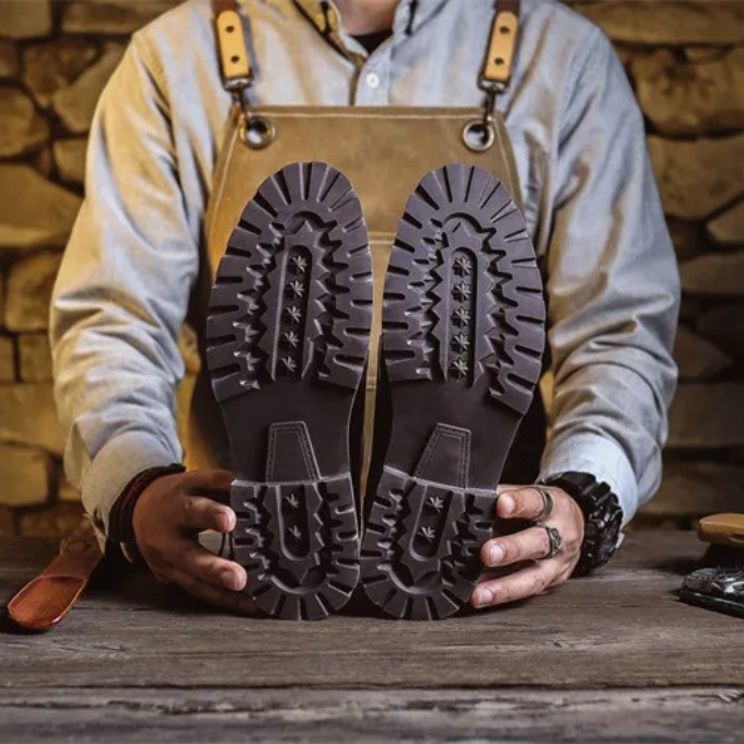 Men's durable Cedar Ridge Oxfords in dark brown, sophisticated and comfortable for long wear.