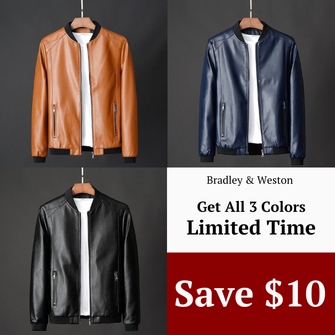 Folded men's sleek water-resistant everyday jacket, ready for versatile all-weather wear and practical men's fashion.