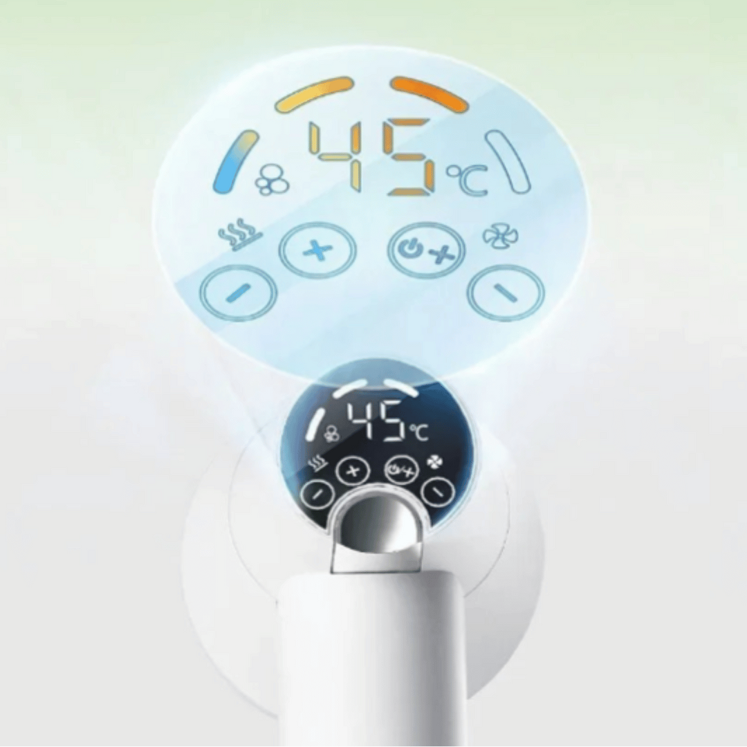 Versatile 2-in-1 pet tool combining a dryer and grooming comb for pets