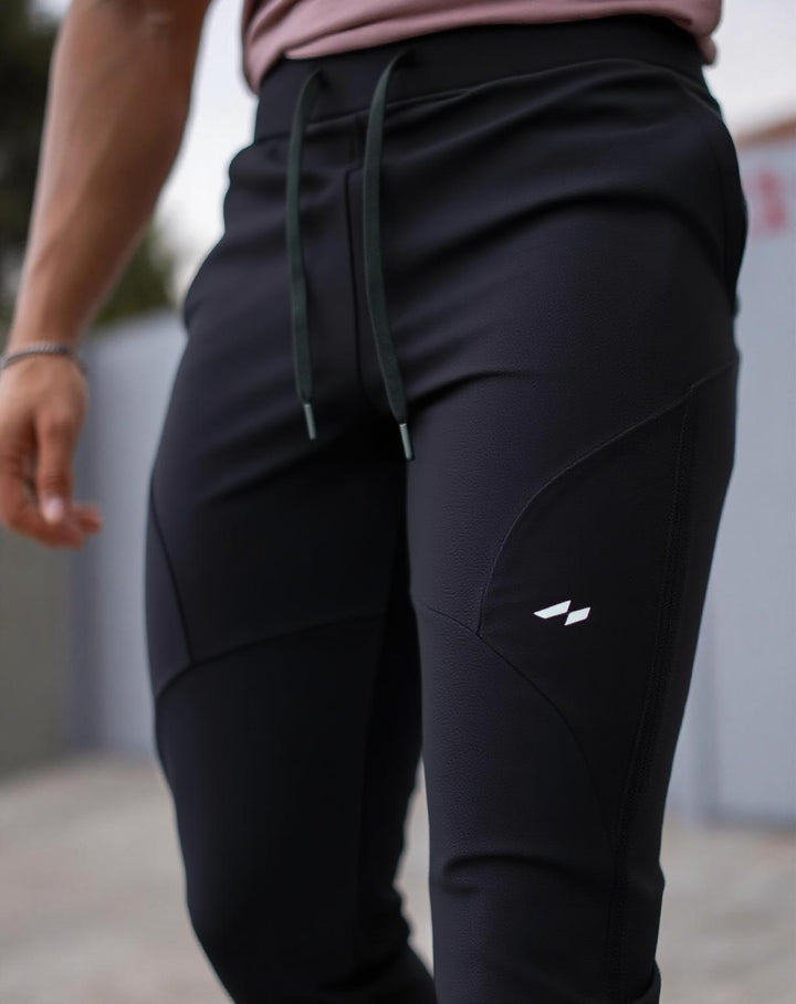 Valenza men's performance joggers, flex fabric, perfect for active lifestyles, workouts & travel.