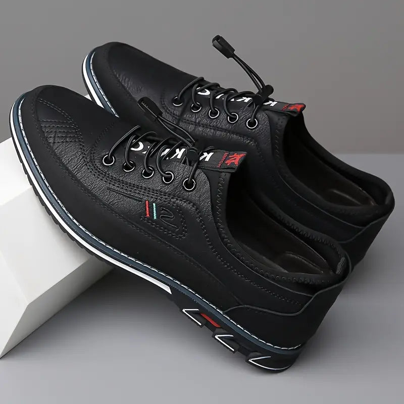 Men's barefoot Oxford sneakers, natural comfort, perfect for daily wear.