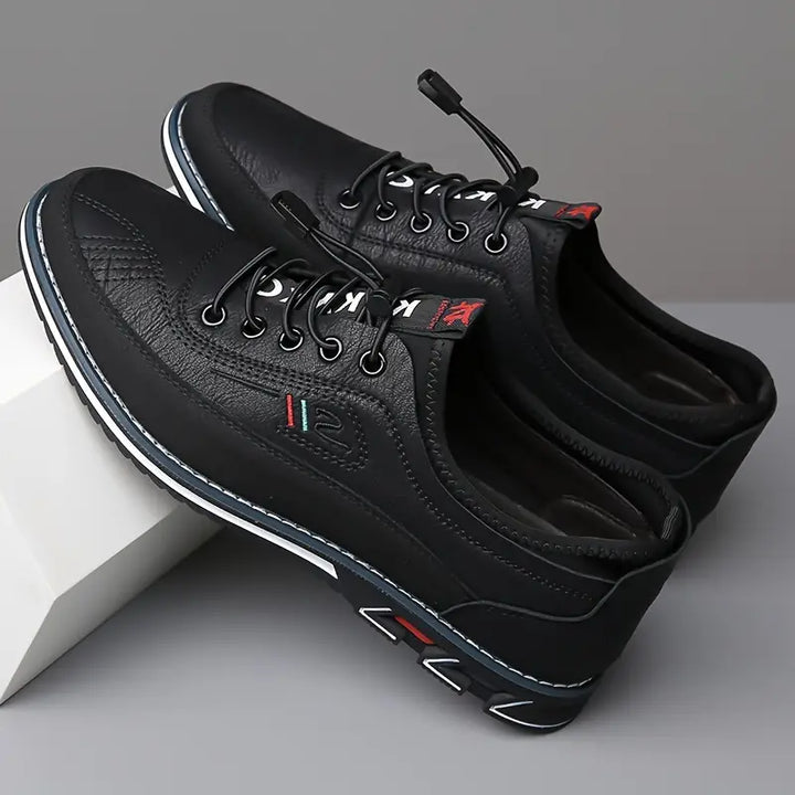 Men's barefoot Oxford sneakers, natural comfort, perfect for daily wear.