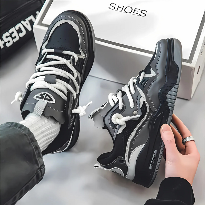 New men's everyday sneakers, versatile for outdoor sports & casual wear. Comfortable spring/autumn athletic footwear.