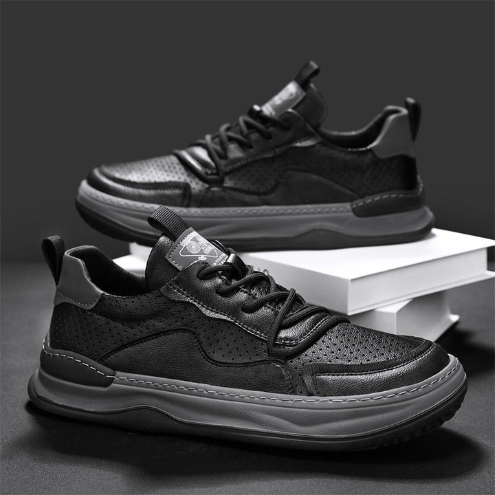 Premium casual men's shoes. These stylish lace-up sneakers are perfect for everyday comfort & modern fashion.