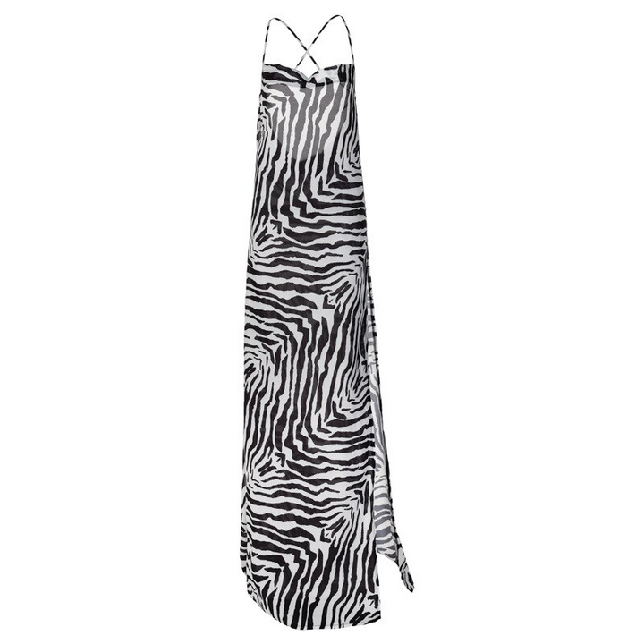 Flowy Gisele spaghetti strap maxi dress for women, offering an elegant silhouette for summer events & vacations.