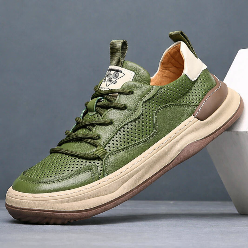 Versatile men's casual sneakers. Premium quality footwear offering stylish design and all-day foot comfort.