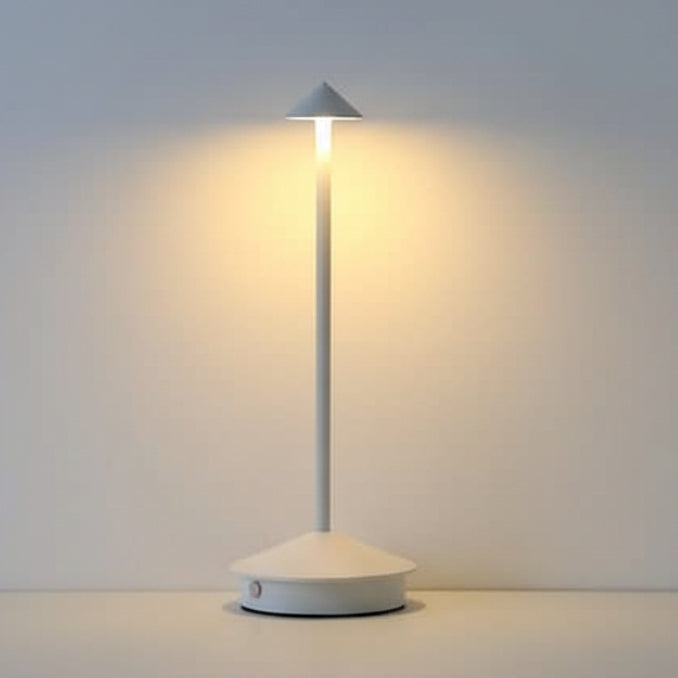 Flexible wireless dimmable LED spotlight, waterproof for ambient indoor & outdoor lighting.