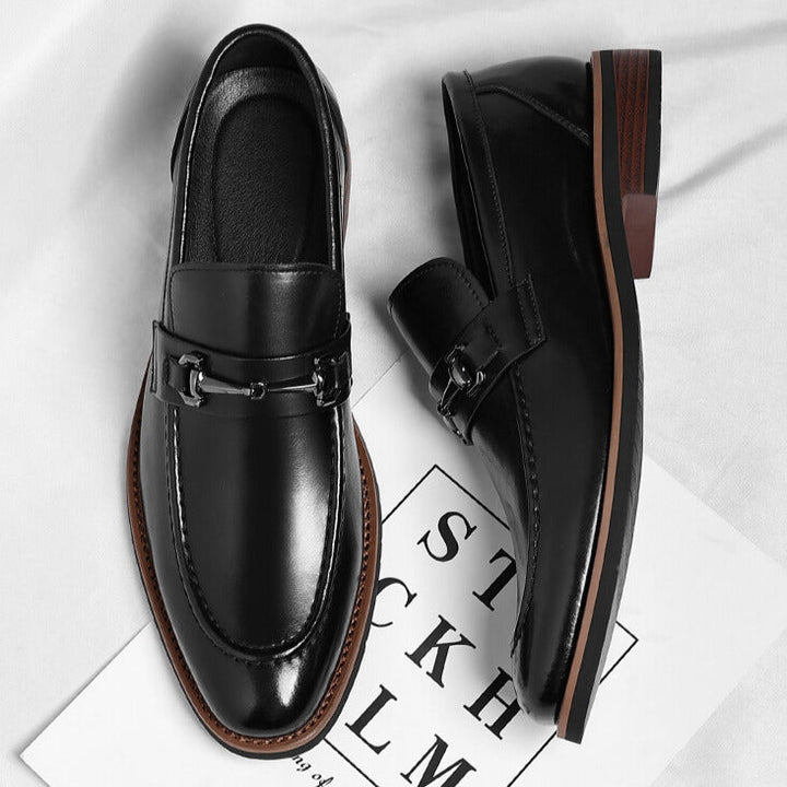 Classic men's Sorrento loafers. Polished slip-on shoes, comfortable and stylish for formal or smart casual outfits.