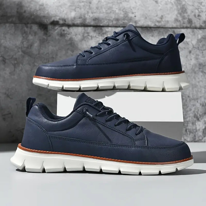 Stylish men's everyday comfort sneakers. Versatile casual shoes for walking, smart casual, and daily activities.