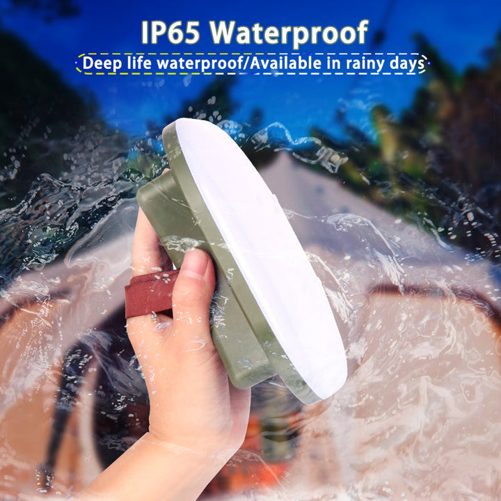 Emergency 80W LED solar light with magnetic base, essential for reliable outdoor lighting.