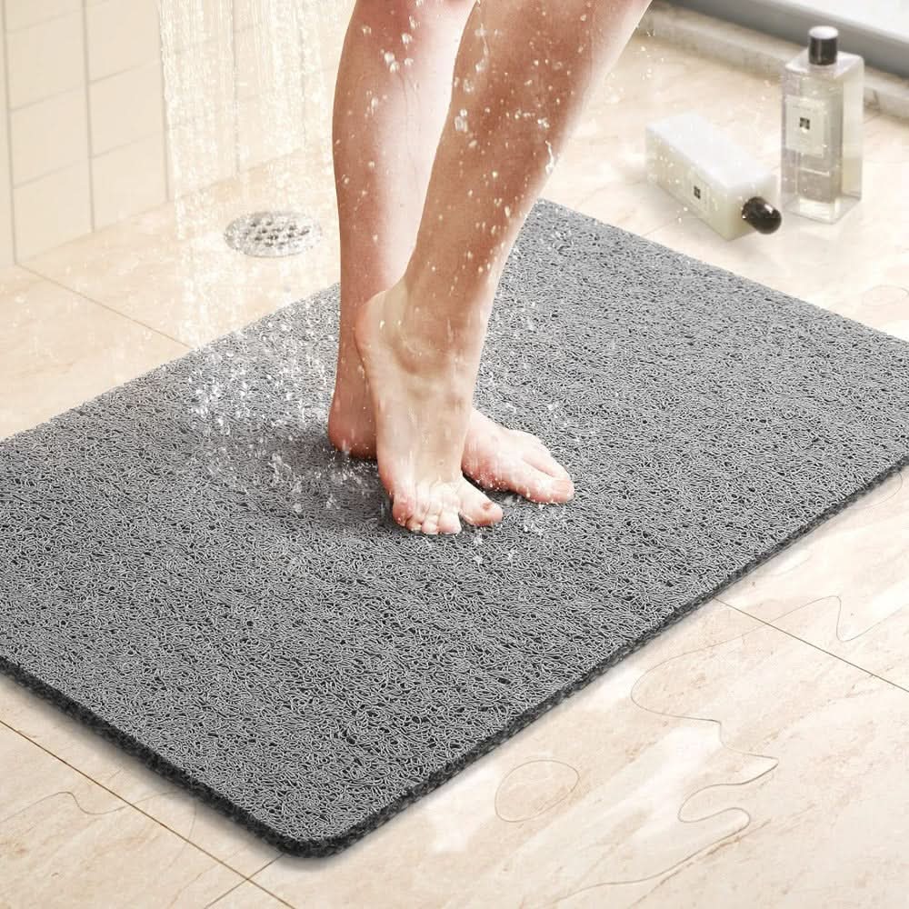 Spa-Comfort shower mat, stylish non-slip bath mat with effective drainage, enhances bathroom decor.