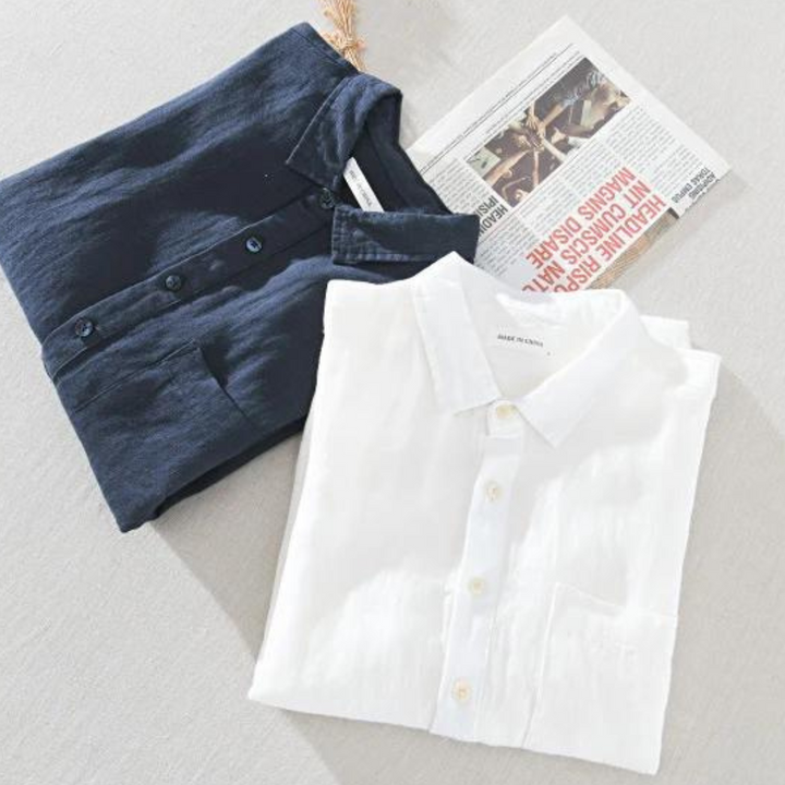 Men's Amalfi popover shirt, perfect for summer style & resort fashion, ultimate comfort.