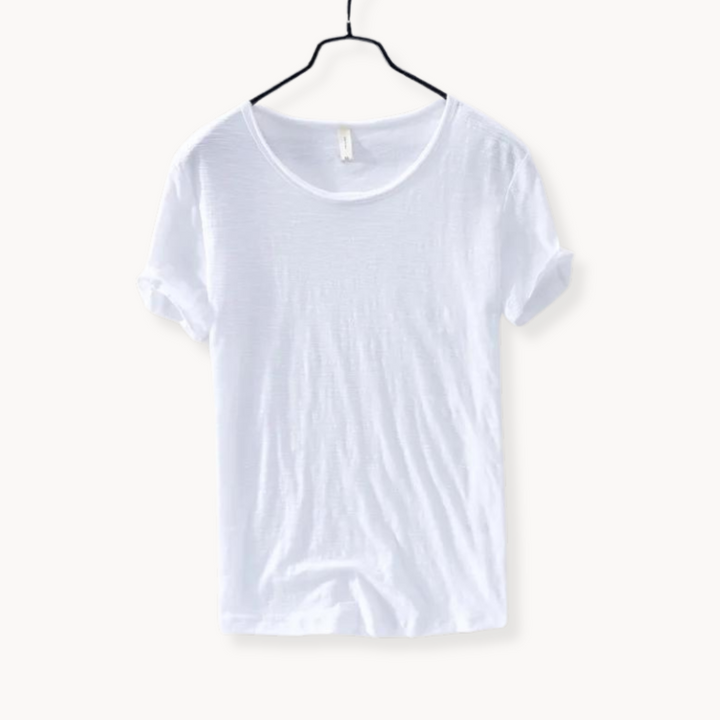 Comfortable men's relaxed fit long sleeve shirt, ideal for stylish casual and everyday wear.