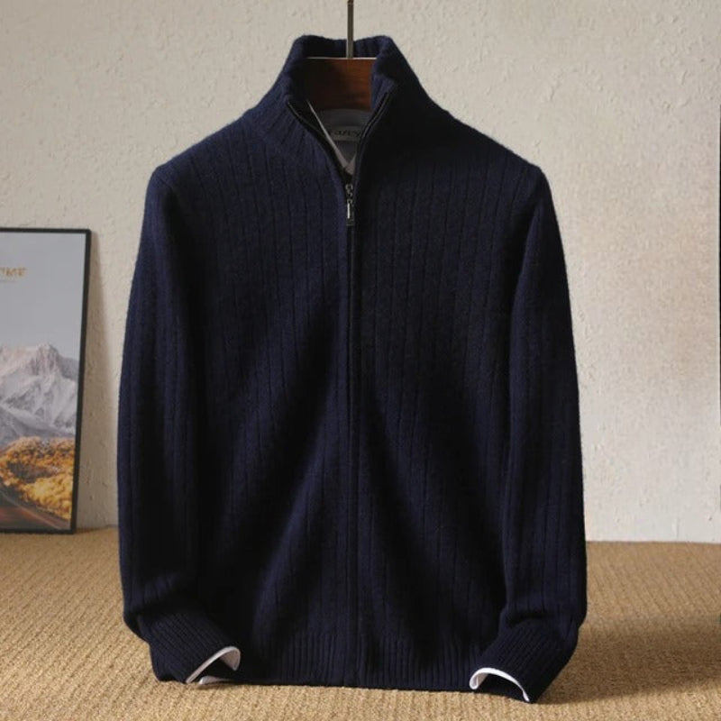 Stylish men's premium pullover sweater, soft and warm, designed for versatile and comfortable wear.