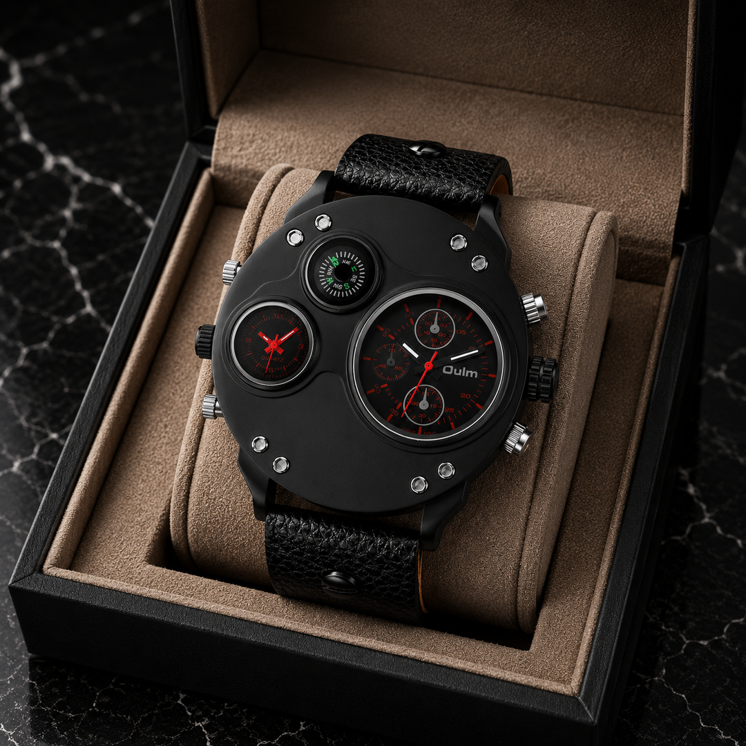 Stylish men's classic stainless steel quartz watch on a wrist, showcasing its comfortable fit and design. [[lstfy-media:8]]