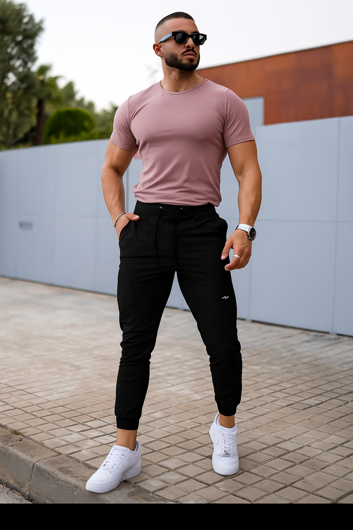 Men's Valenza quickdry joggers, performance activewear for workouts, travel & ultimate comfort.