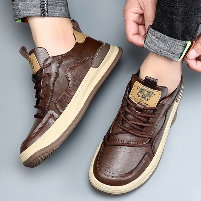 Mens premium comfort casual sneakers for walking, everyday style, and versatile wear.