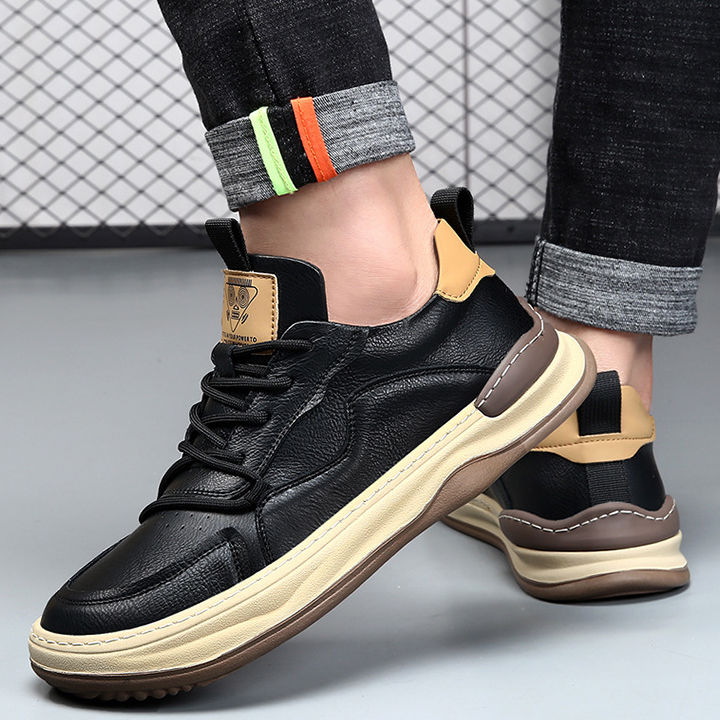 Men's comfortable casual sneakers, ideal for an active everyday lifestyle & stylish look.