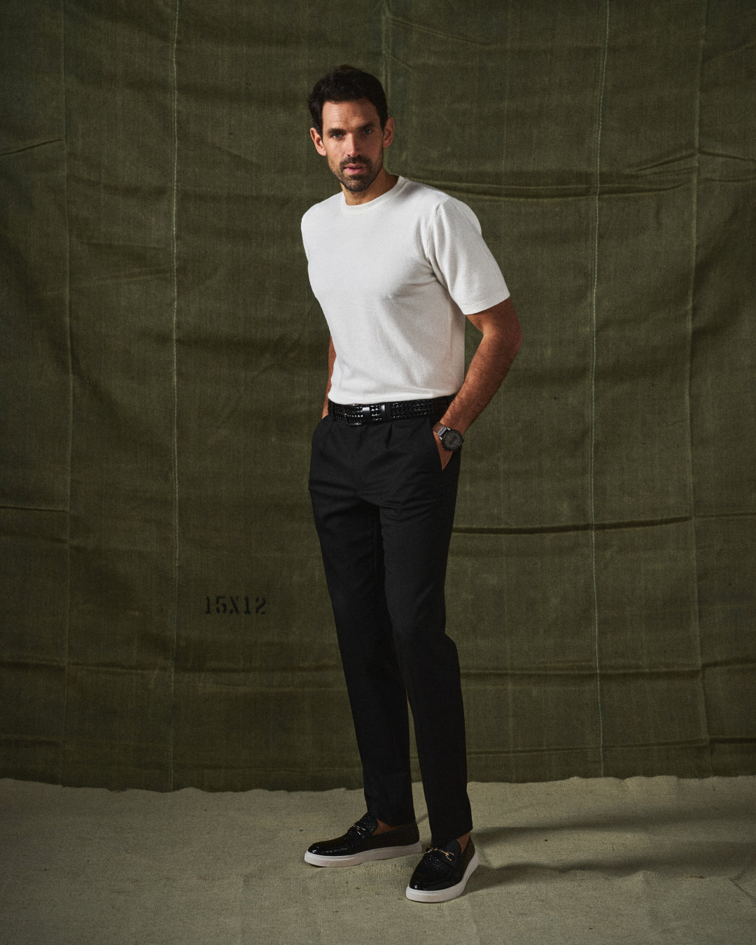 Modern men's Siena loafers, essential stylish footwear for contemporary men's fashion.