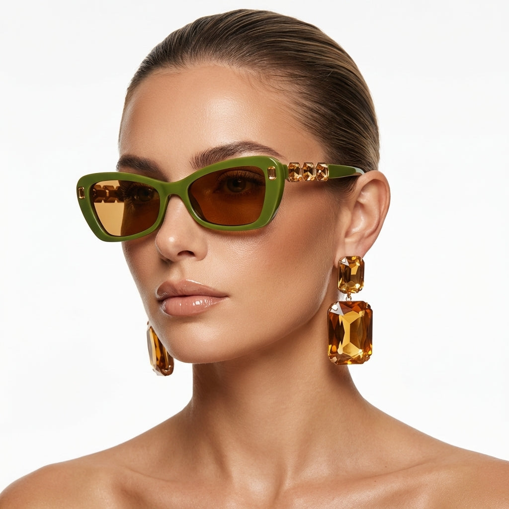 Stylish women's Kira cat-eye sunglasses, providing essential UV400 sun protection.
