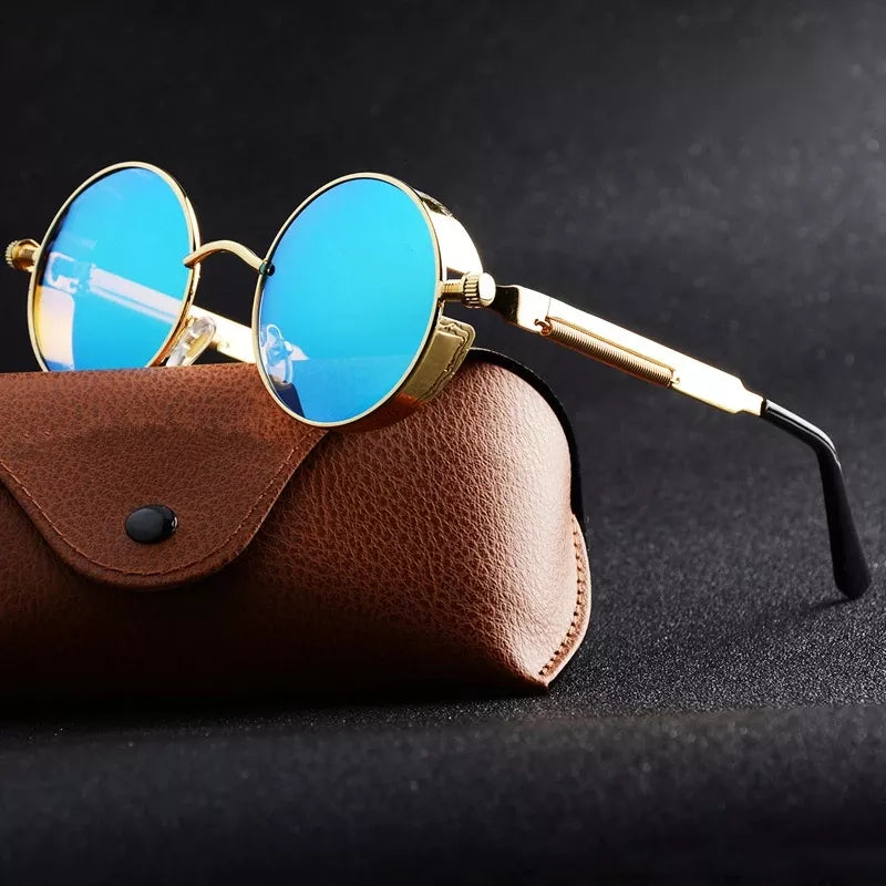 Limited edition unisex polarized UV400 sunglasses. Fashionable vintage style eyewear with anti-glare lenses.