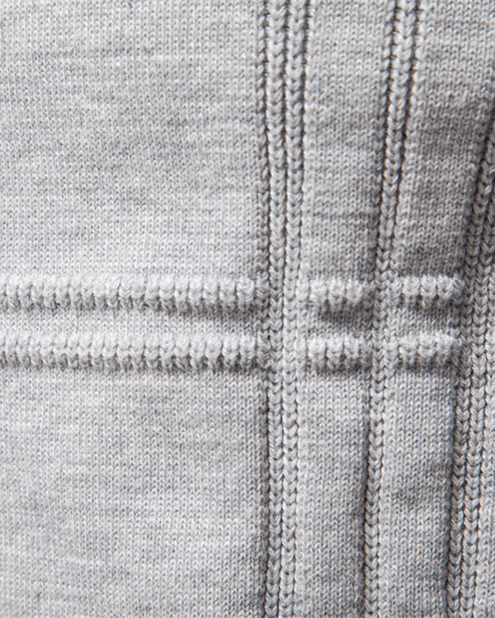 Stylish men's textured knit crew, a modern sweater for winter fashion and daily comfort.
