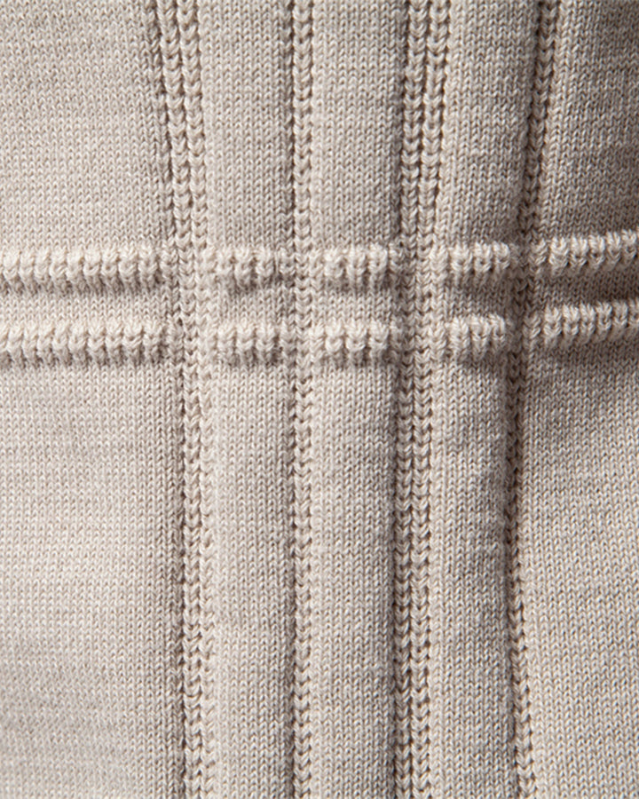 Classic men's textured crew neck, a pullover perfect for smart casual & winter fashion.