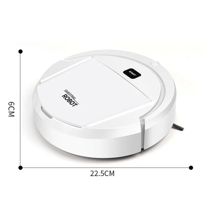 Tavvitaimp18 sleek robot cleaner, designed for quiet, automated pet hair & dust removal on all hard floor types.