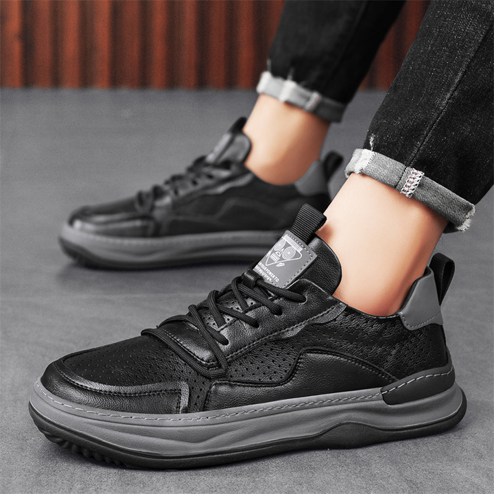 Everyday men's fashion sneakers. Comfortable, supportive lace-up shoes for casual wear and daily walking.