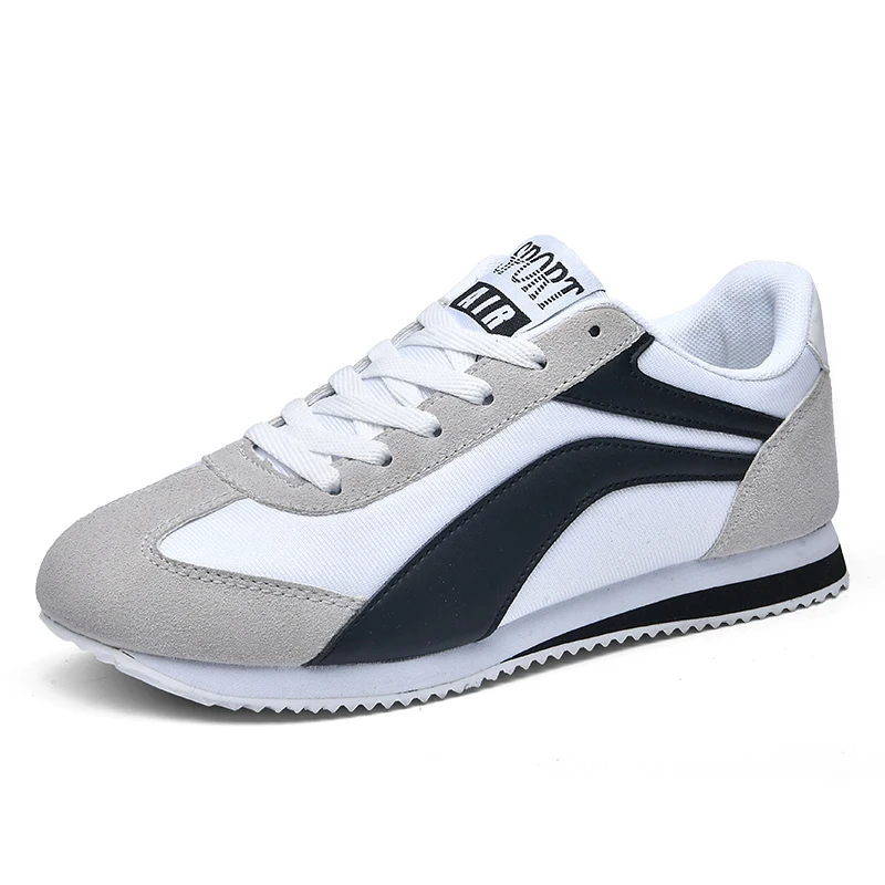 Lightweight RetroStride men's casual sneakers, providing all-day comfort and a classic retro look.