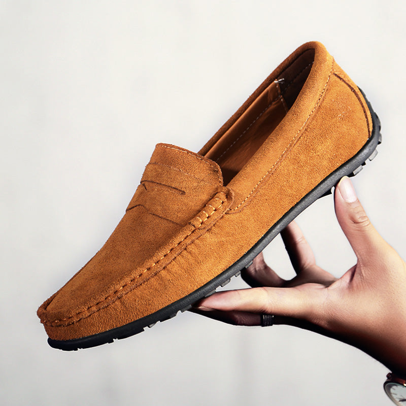 Stylish men's slip-on loafers, perfect for adding classic sophistication to any casual or formal outfit.
