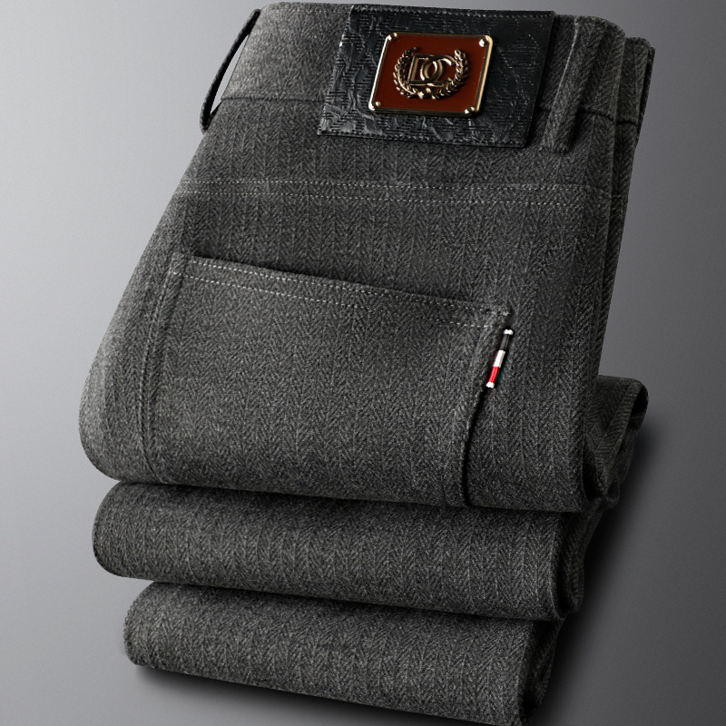 Men's classic heritage tailored trousers in a durable fabric, essential for sophisticated style.