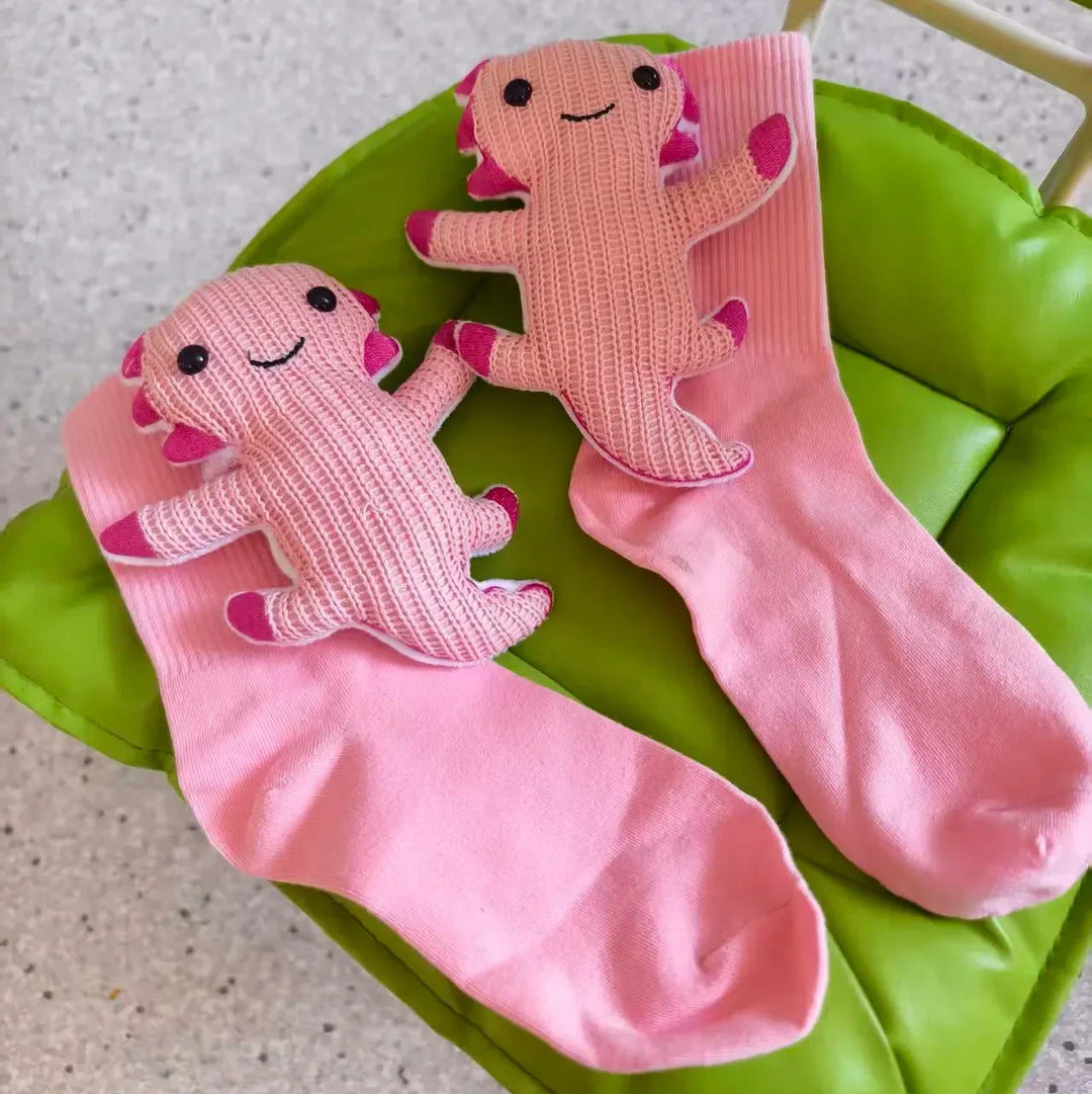 Extra warm animal house socks, perfect for cold floors, featuring a non-slip sole for safe, cozy comfort.