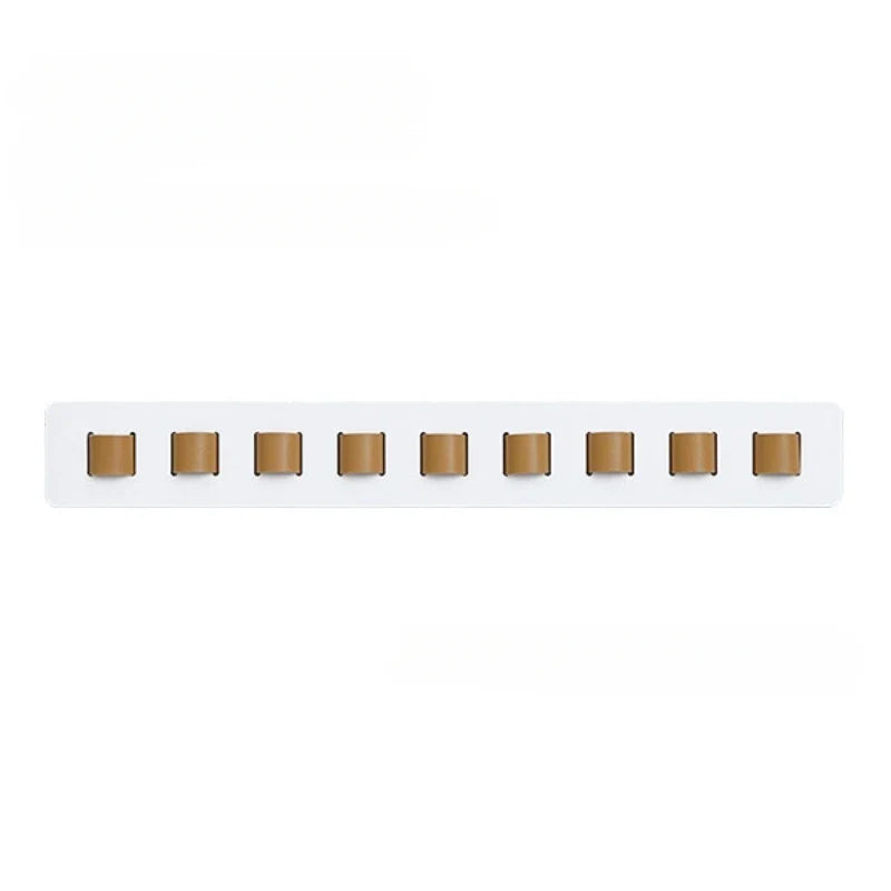 Bamboo wood wall-mounted glasses rack, perfect for organizing sunglasses, eyeglasses, & stylish home decor.