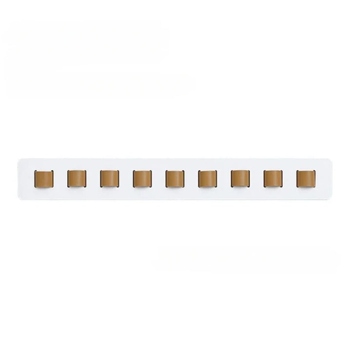 Bamboo wood wall-mounted glasses rack, perfect for organizing sunglasses, eyeglasses, & stylish home decor.