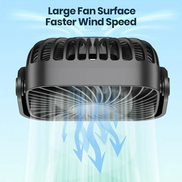 Tavvitaimp18 portable handheld USB fan, providing instant personal relief from heat.