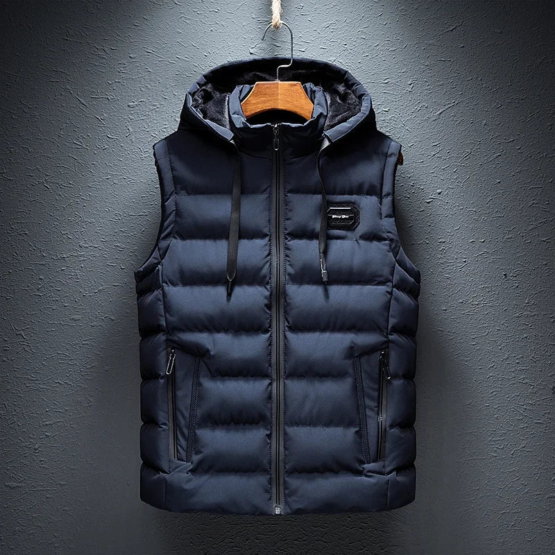 Unisex lightweight padded vest, perfect for everyday comfort and casual style, ideal for layering.