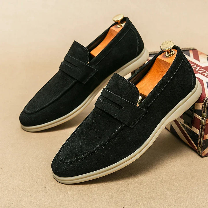 Men's Milan slip-on loafers, classic style for effortless men's fashion & comfortable wear.