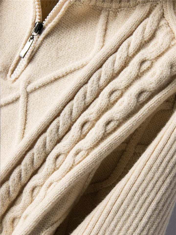 Comfortable women's oversized sweater, effortlessly stylish and versatile for layering.
