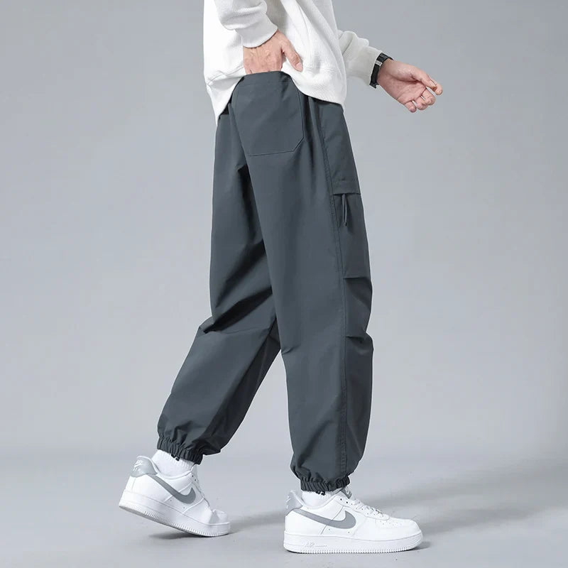 Comfortable men's tapered fit joggers. Perfect for casual wear, activewear, or as stylish workout pants.