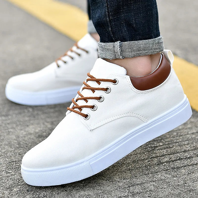 Minimalist men's dress shoes with sleek design, offering comfort & elegance for everyday wear.