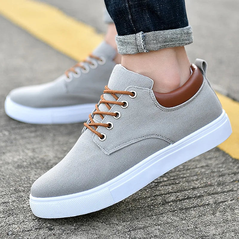 Khaki minimalist men's dress shoes, elegant & comfortable for smart casual everyday style.
