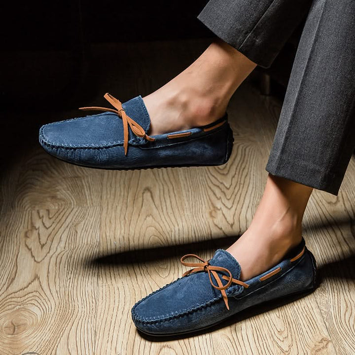 Men's Venterra Classic Loafers, premium slip-on shoes offering timeless design & comfort.